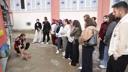 Türkeli’de geleceğin kurtarıcılarına uygulamalı eğitim