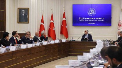 Üçlü Danışma Kurulu, "Sendikal Örgütlenmenin Yaygınlaştırılması" gündemiyle toplandı