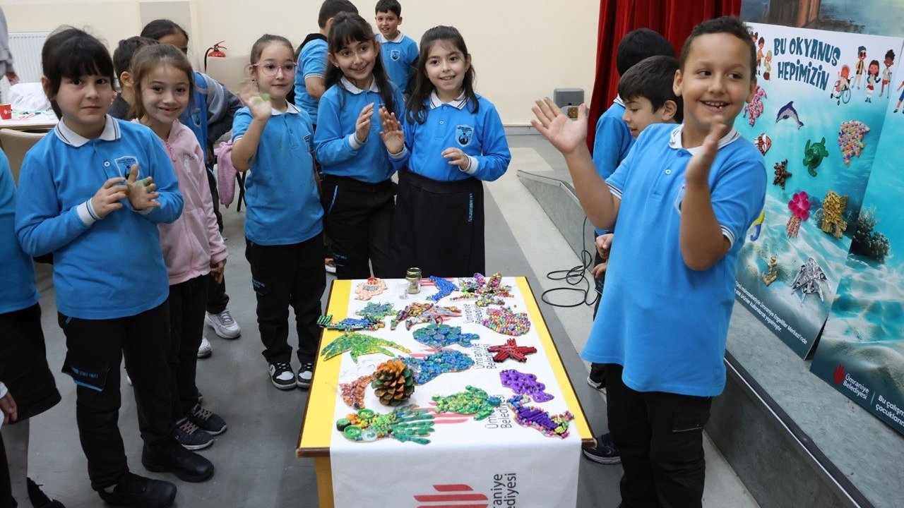 Ümraniye’de "Bu Okyanus Hepimizin" projesiyle sıfır atık bilinci gelişiyor