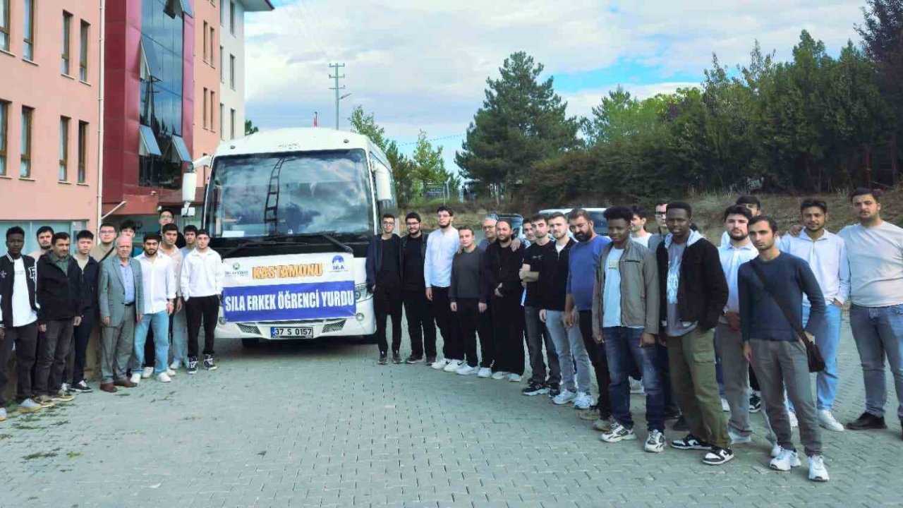 Üniversite öğrencileri Kastamonu’yu gezdi