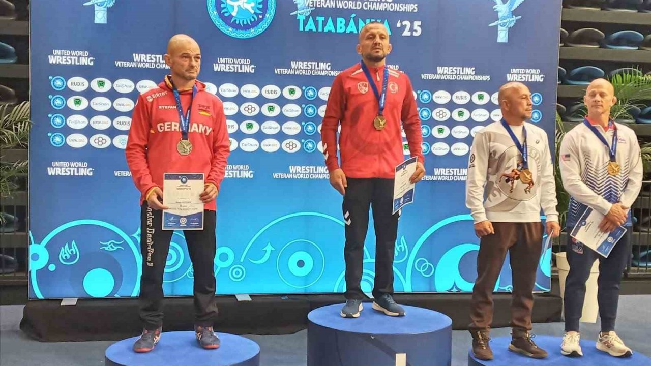 Veteranlar Dünya Şampiyonası’nda serbest stilde Türkiye 5 madalya kazandı