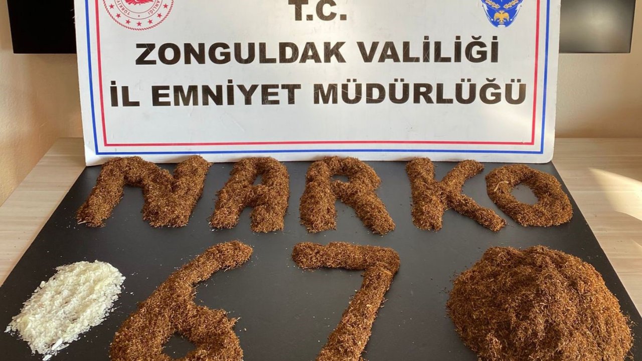 Zonguldak’ta uyuşturucu operasyonunda 2 tutuklama