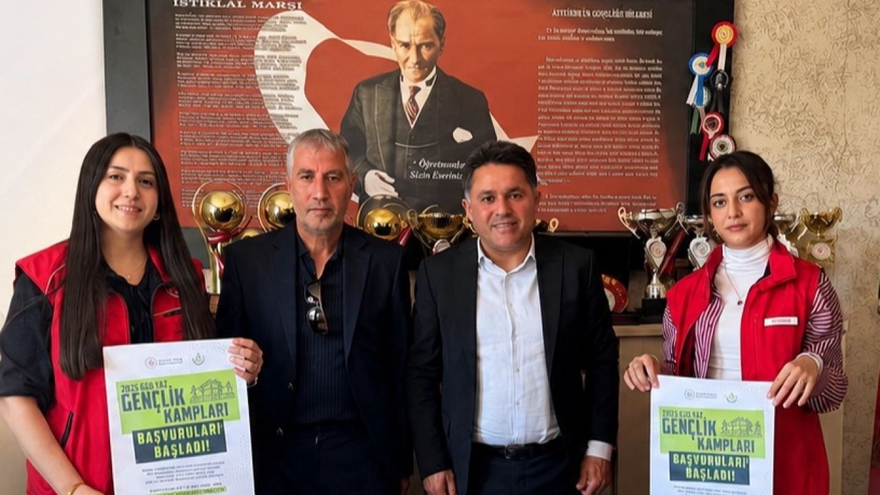 Ağrı Gençlik Merkezi yaz kampları için okulları ziyaret ediyor