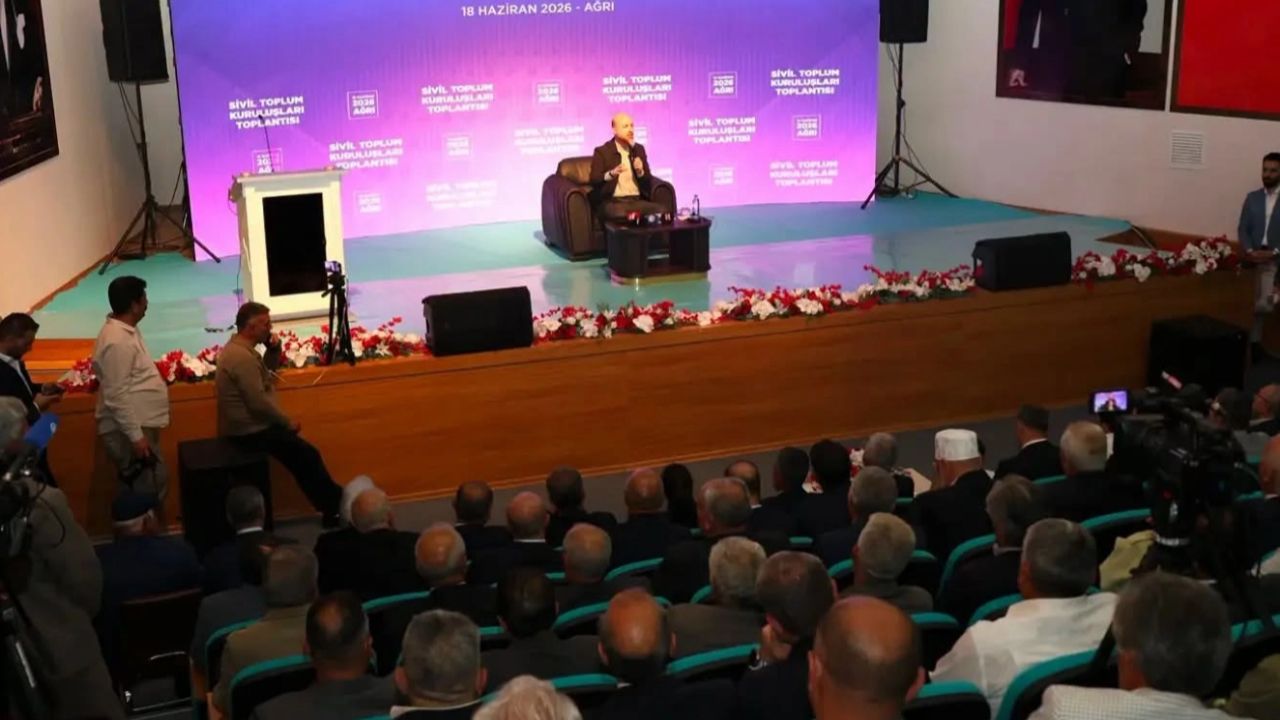 Ağrı Valisi Önder Bozkurt, Bilal Erdoğan’ın katıldığı STK toplantısında