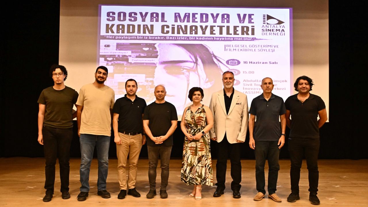 Antalya Muratpaşa'da kadın cinayetlerinin dijital yansımaları ele alındı