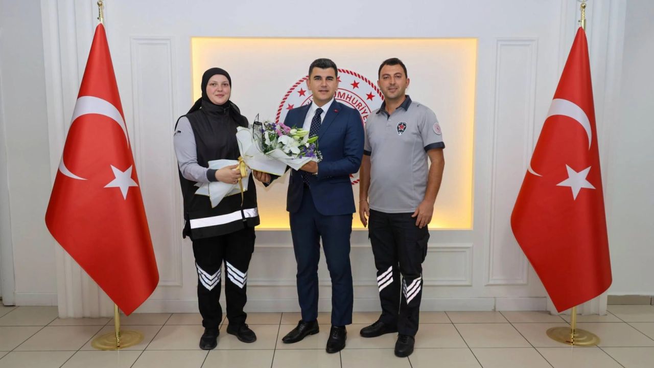 Artvin Vali Vekili Erdoğan’a özel güvenlik haftası ziyareti