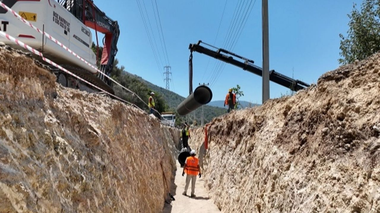 ASAT Kaş’ın içme suyu altyapısını güçlendiriyor