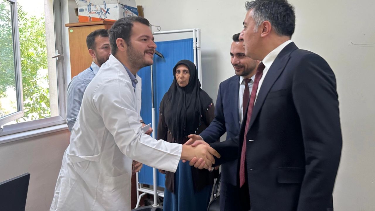 Batman Kozluk'ta sağlık hizmetlerine yakın mercek