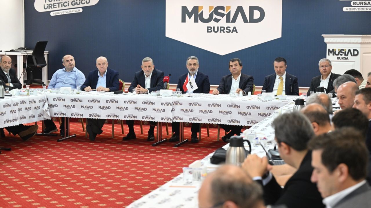 BTSO Başkanı Burkay MÜSİAD yönetimi ile buluştu