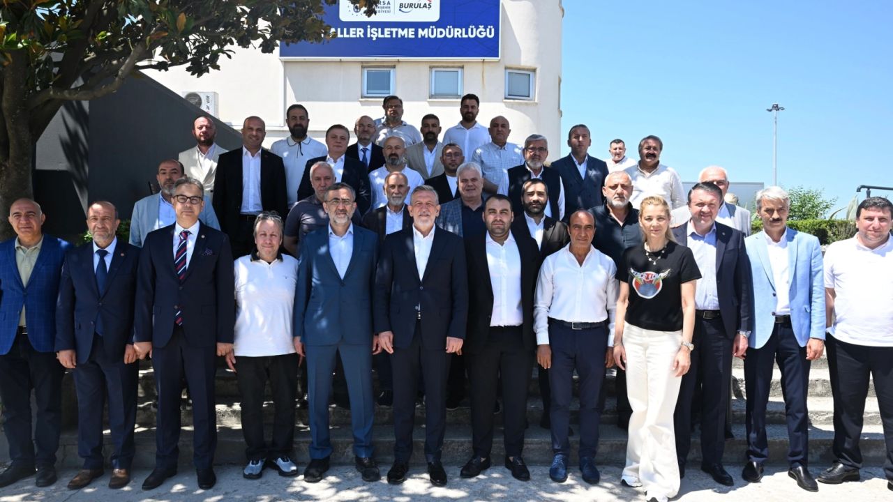 BTSO Başkanı Burkay’dan Terminalde önemli buluşma