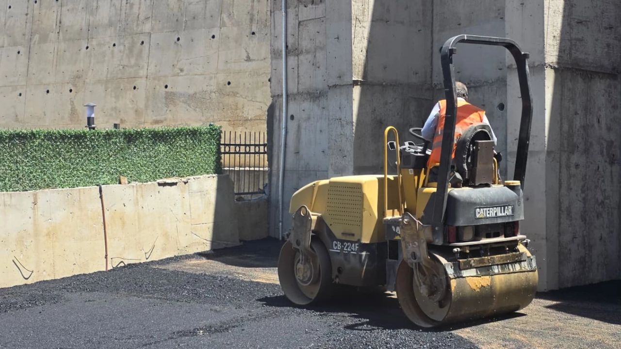 Bursa Gemlik'te asfalt çalışmalarına hız verildi
