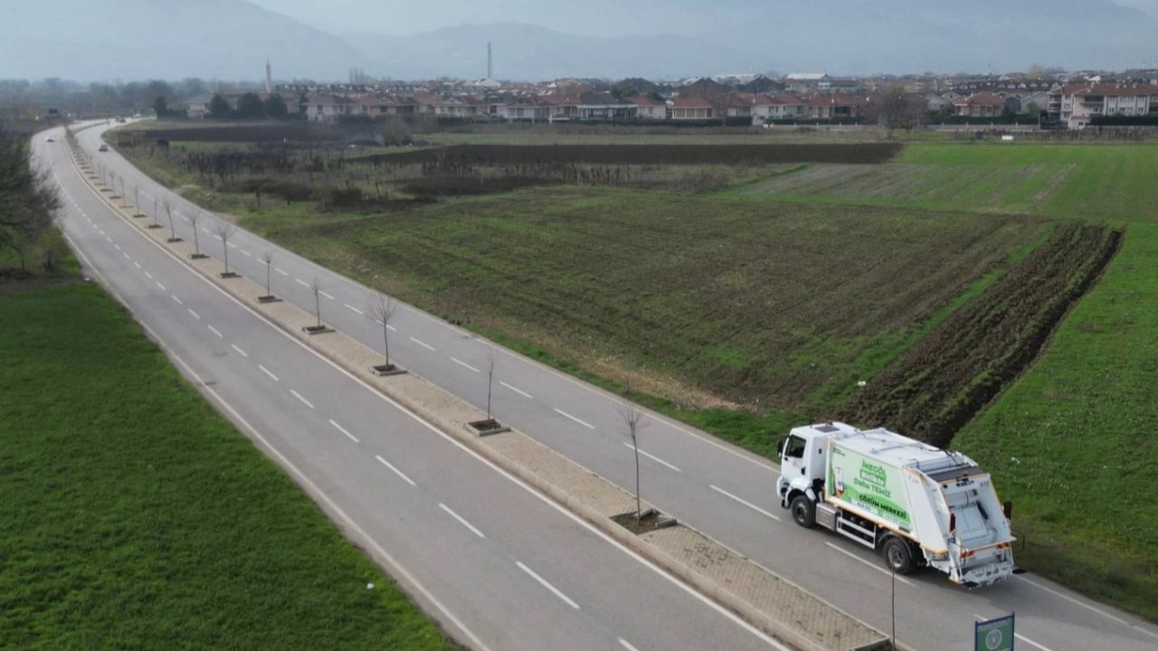 Bursa İnegöl'de temizlik filosu yapay zeka ile güçleniyor