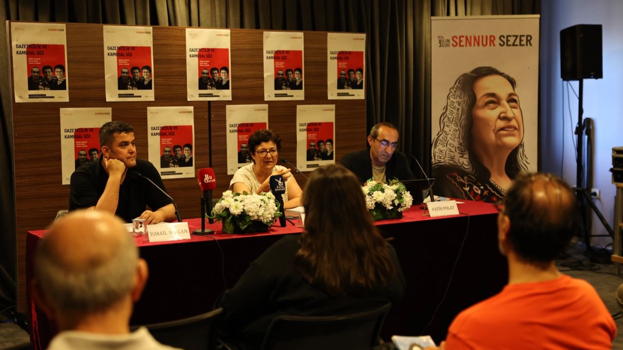 Bursa Nilüfer'de yılın yazarı Sennur Sezer’i çalışma arkadaşları anlattı