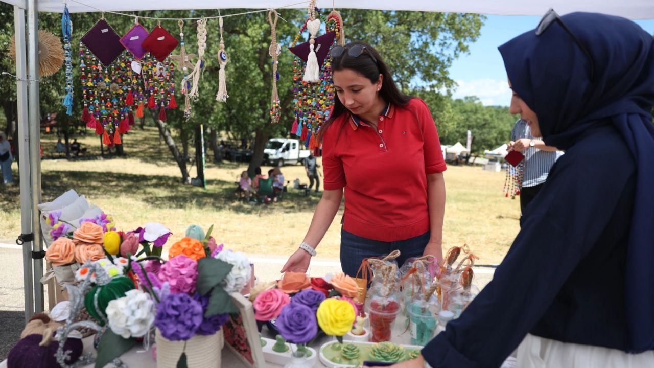 Bursa Osmangazi’de el emeği ürünler Lions Şenliği’nde