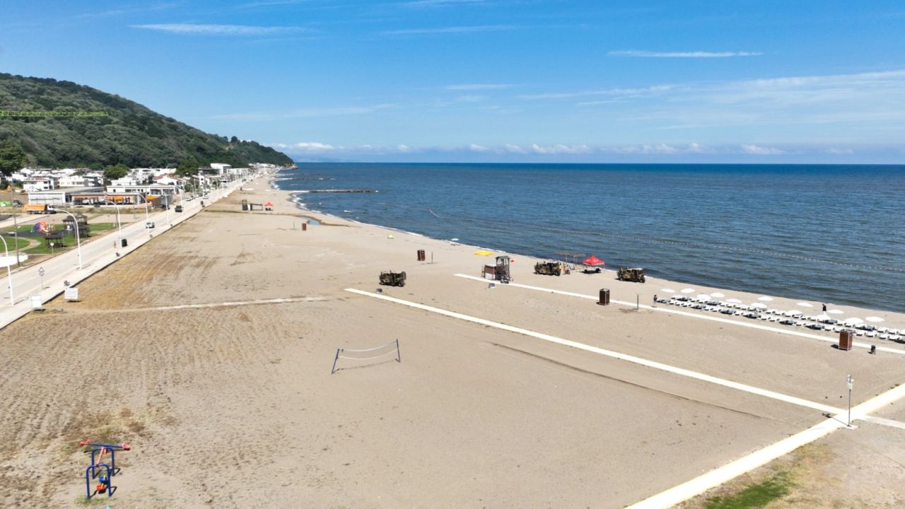 Bursa plajlarında konfor artıyor