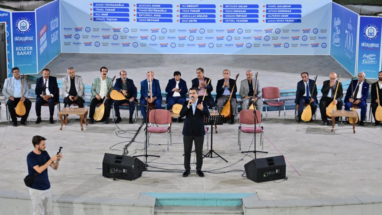 Bursa Yıldırım'da aşıklık geleneğine vefa