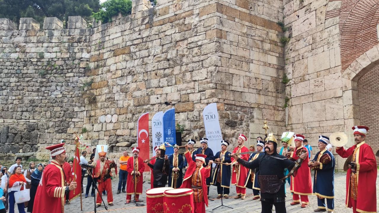 Bursa'da Mehter coşkusu
