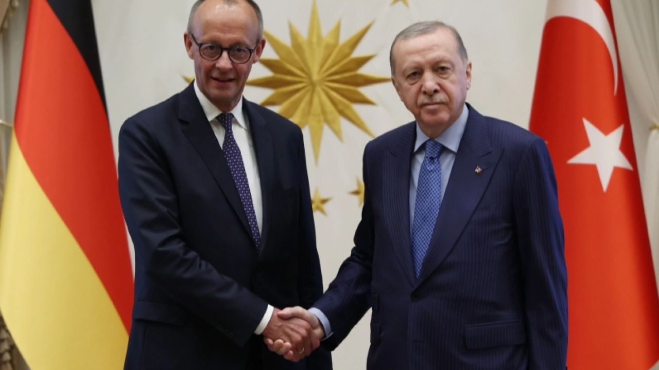 Cumhurbaşkanı Erdoğan, Almanya Şansölyesi Merz ile görüştü