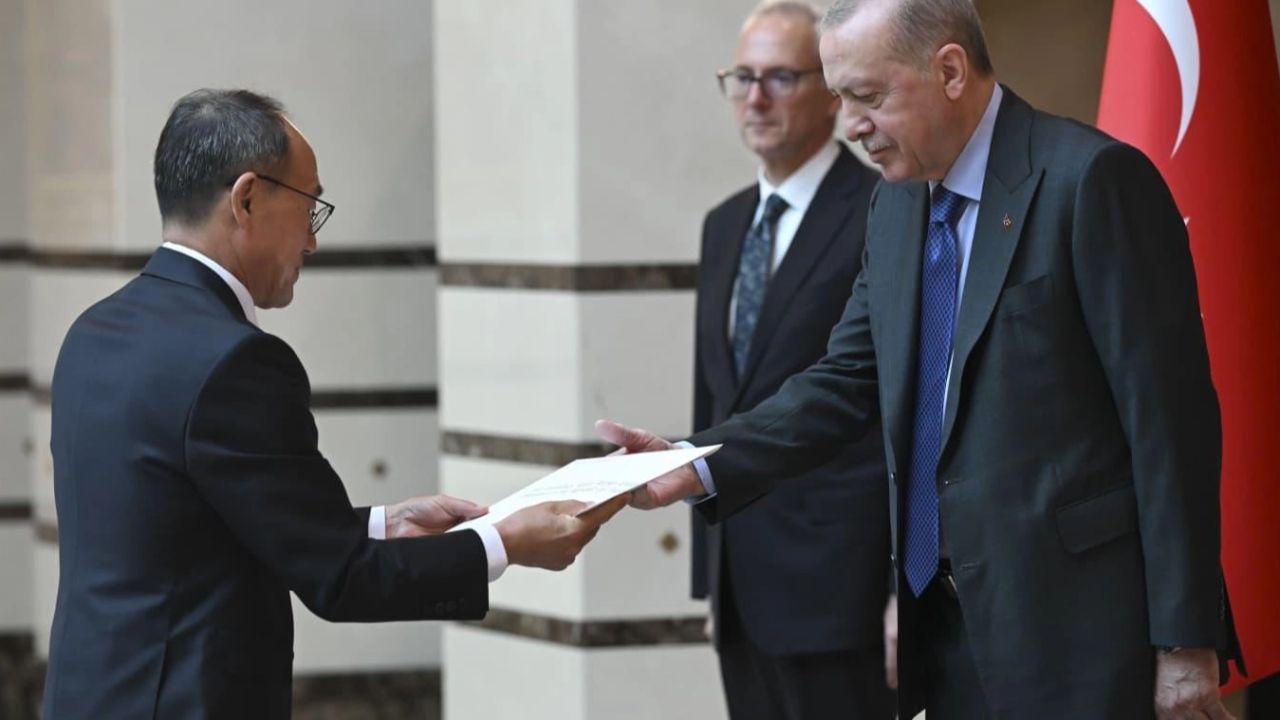 Cumhurbaşkanı Erdoğan, Büyükelçilerin güven mektuplarını kabul etti