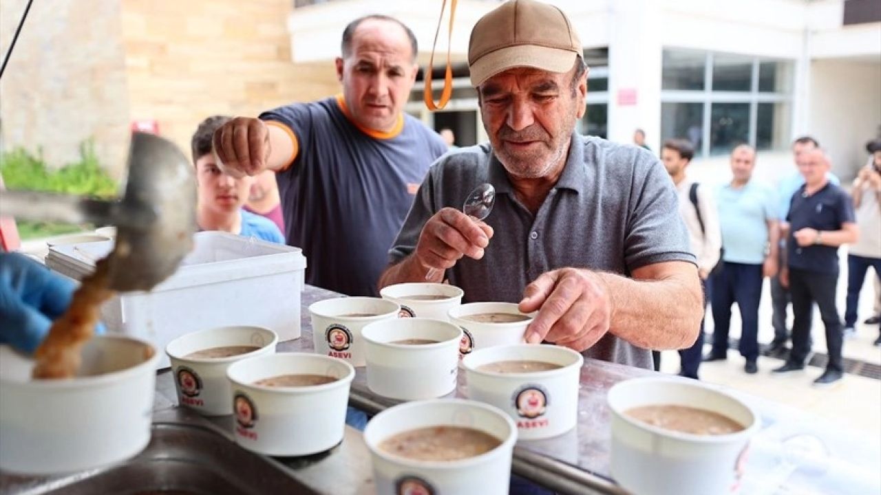 Denizli'de 10 bin kişilik aşure hayrı