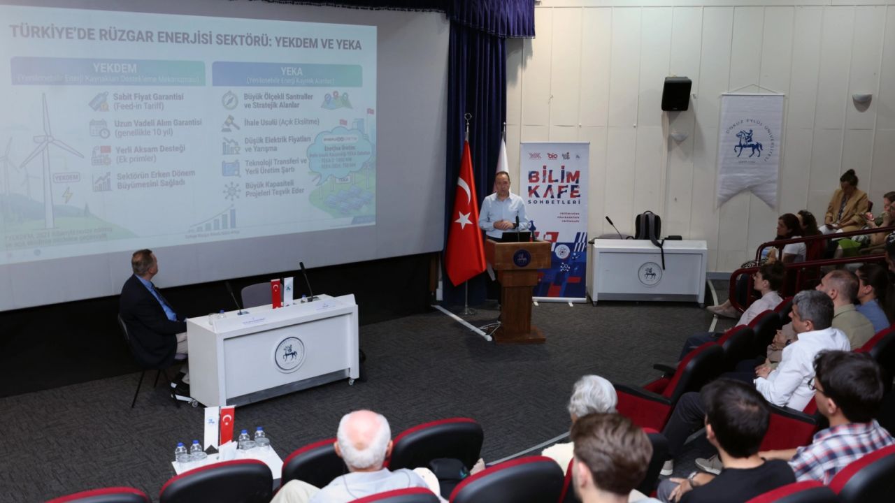DEÜ’de Bilim Kafe Sohbetlerinde alternatif enerji konuşuldu