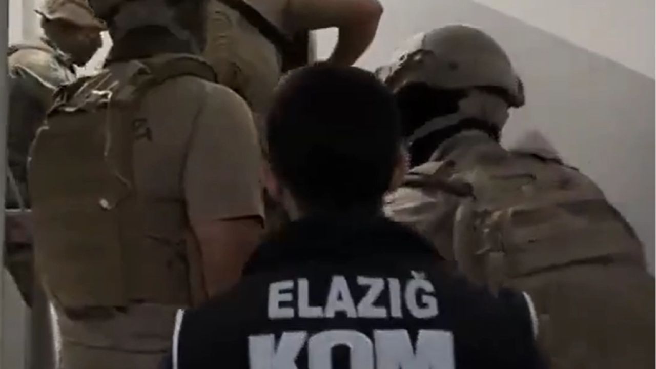Elazığ merkezli "Barbaroslar" operasyonu: 29 gözaltı!