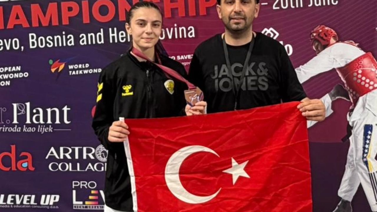 Emine Rana Adıgüzel Avrupa üçüncüsü oldu