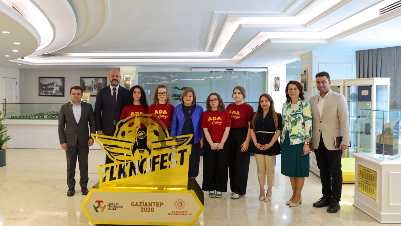 Gaziantep’in gururu öğrenciler başkanla buluştu