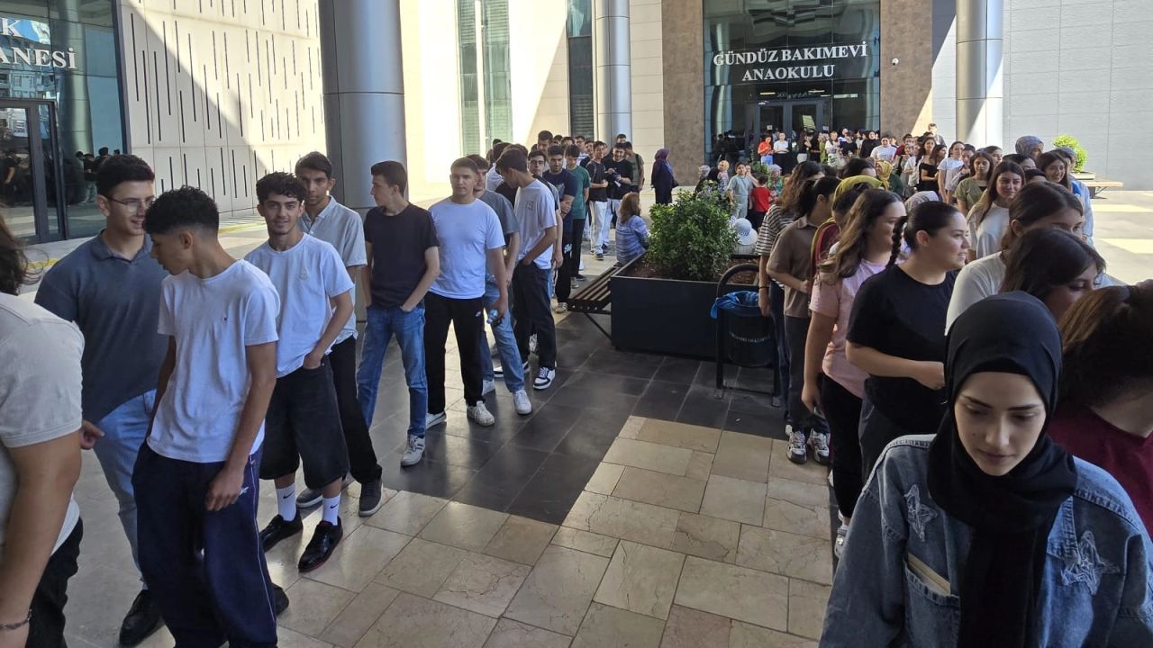 Gaziantep’te YKS tatbikatı yapıldı