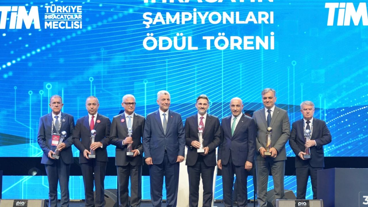 İhracat şampiyonlarının 11’i Egeli