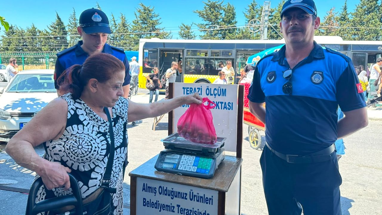 İstanbul Bakırköy Zabıtası'ndan pazarlarda sıkı denetim