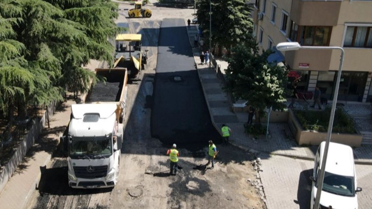 İstanbul Maltepe’de asfalt çalışmaları hızlandı