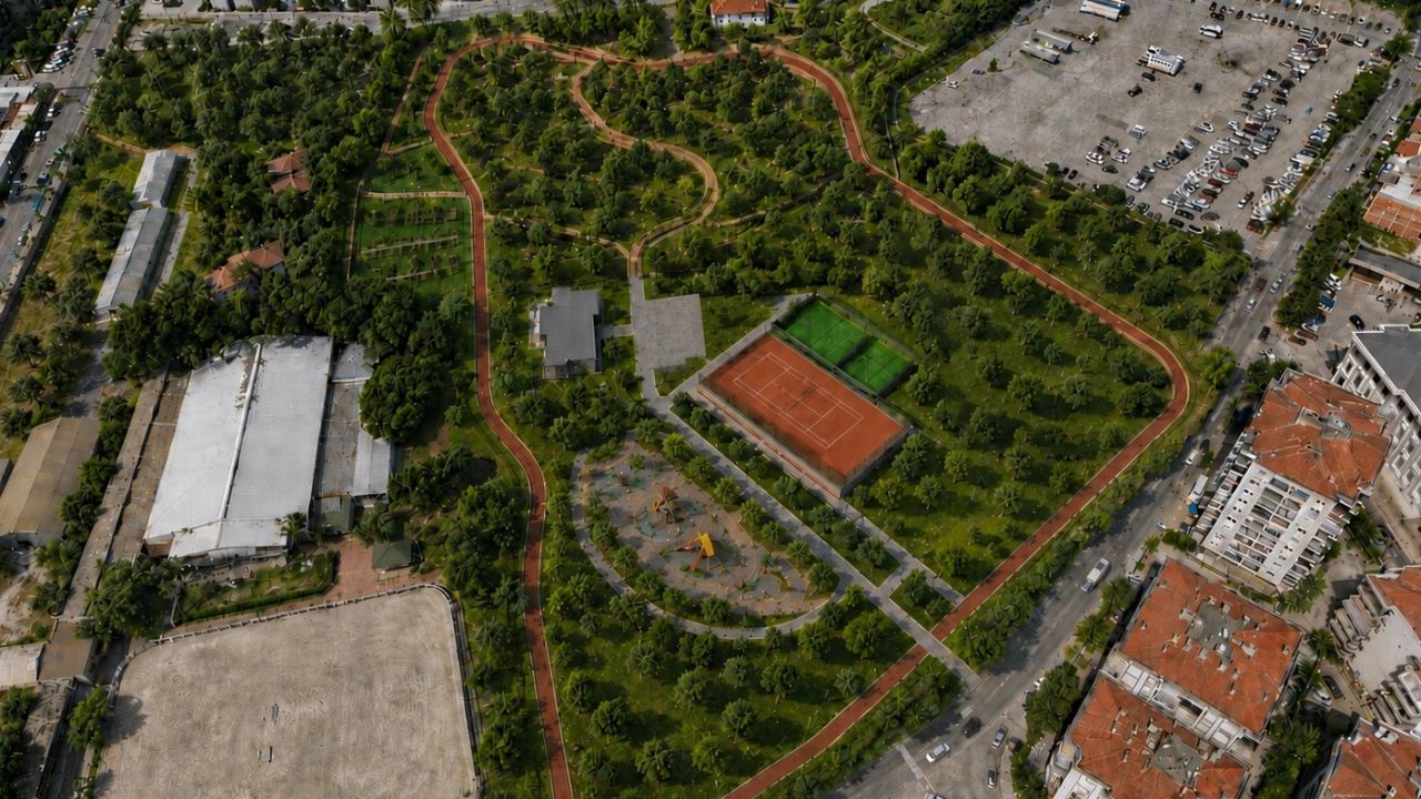 İzmir'de Aliberti Köşkü kent parkına dönüşüyor