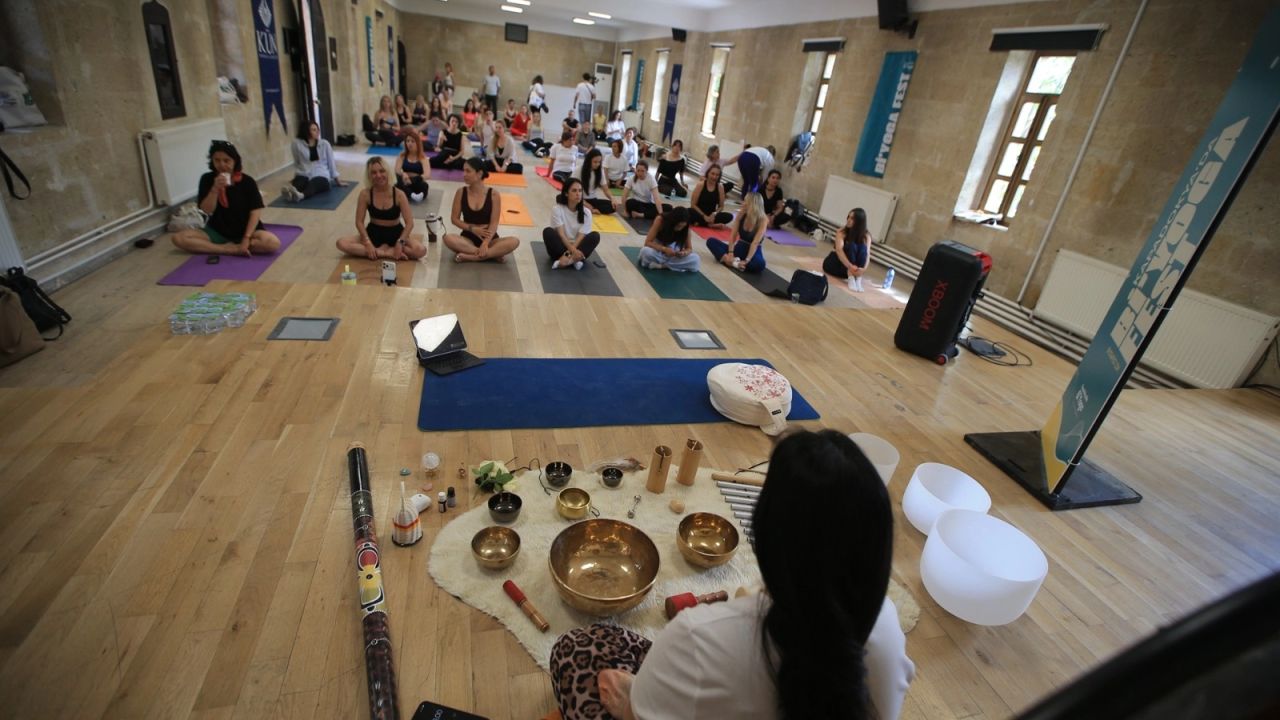 Kapadokya’da üç gün sürecek yoga festivali başladı