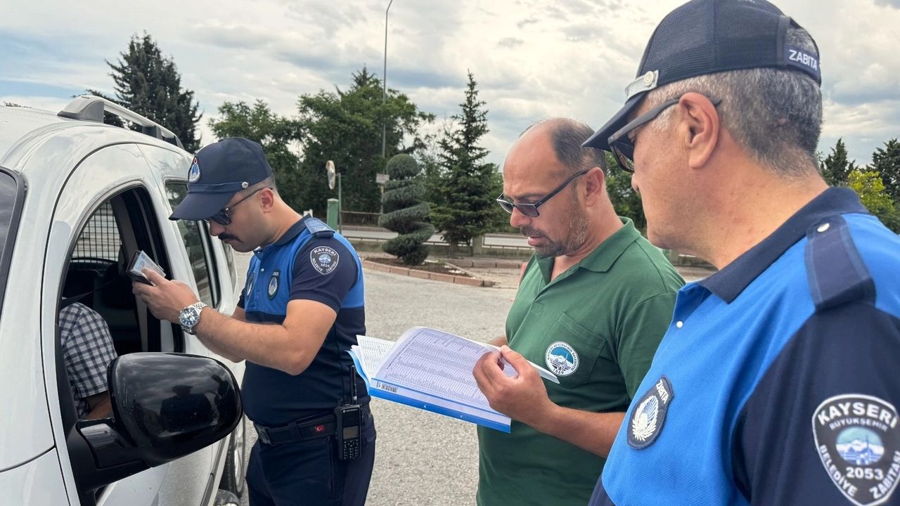 Kayseri Büyükşehir'den hobi bahçelerine sıkı denetim