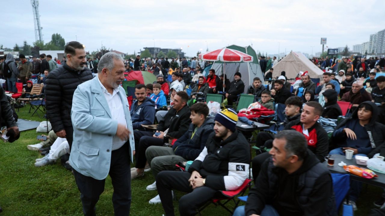Kayseri Talas'ta milli heyecanın yeni adresi Ali Dağı