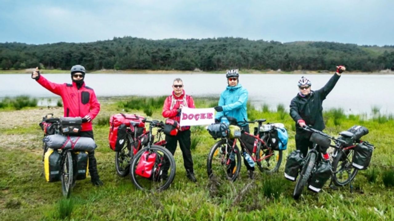 Keşan DOÇEK’ten tarihi pedal yolculuğu