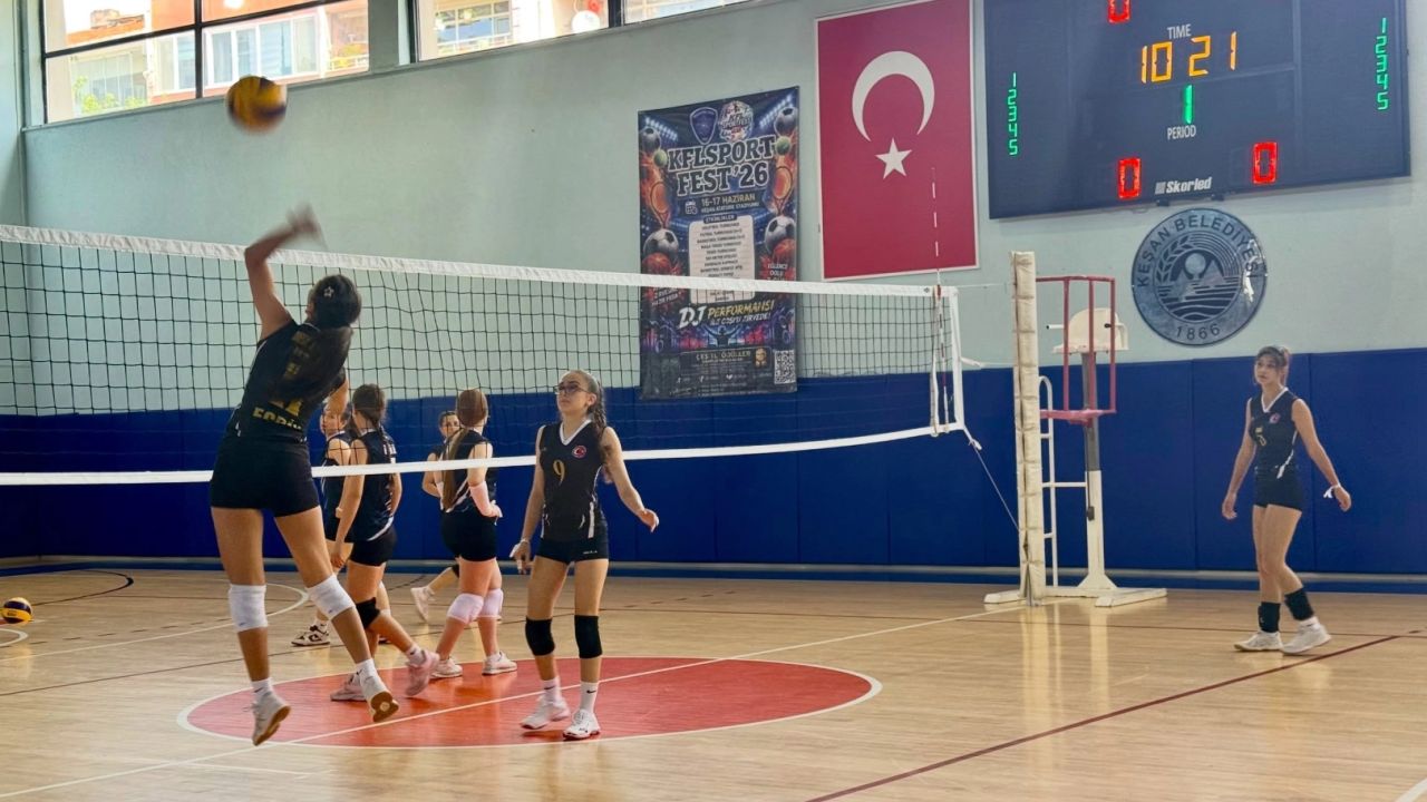 Keşan'da 'Fen Lisesi Sportfest' coşkusu