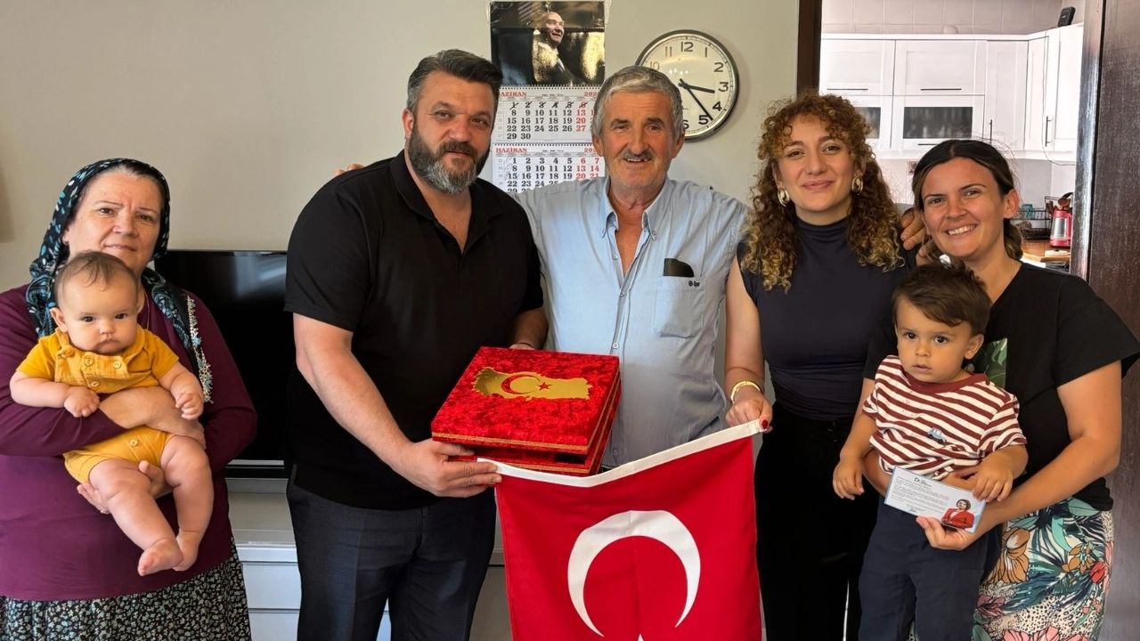 Kocaeli İzmit'te Kıbrıs gazilerine anlamlı ziyaret