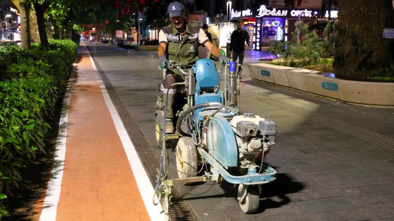 Kocaeli’de pedallar güvenle çevriliyor