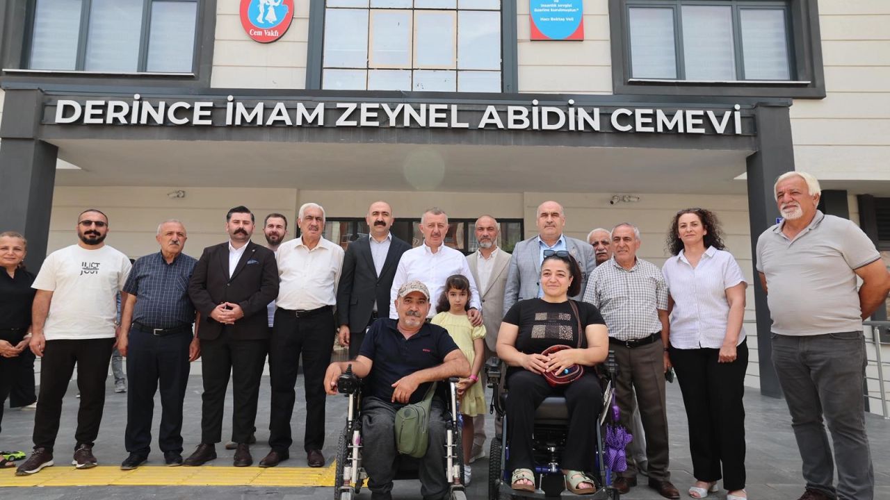 Kocaeli’de yeni Cemevi'nin kontrollerini Başkan Büyükakın yaptı