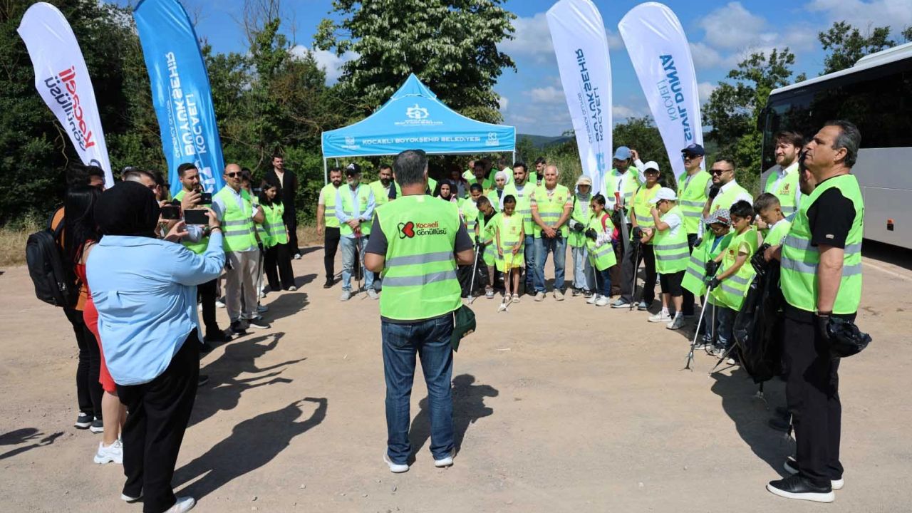 Kocaeli'den 'ormanı koru, geleceği kurtar' farkındalığı