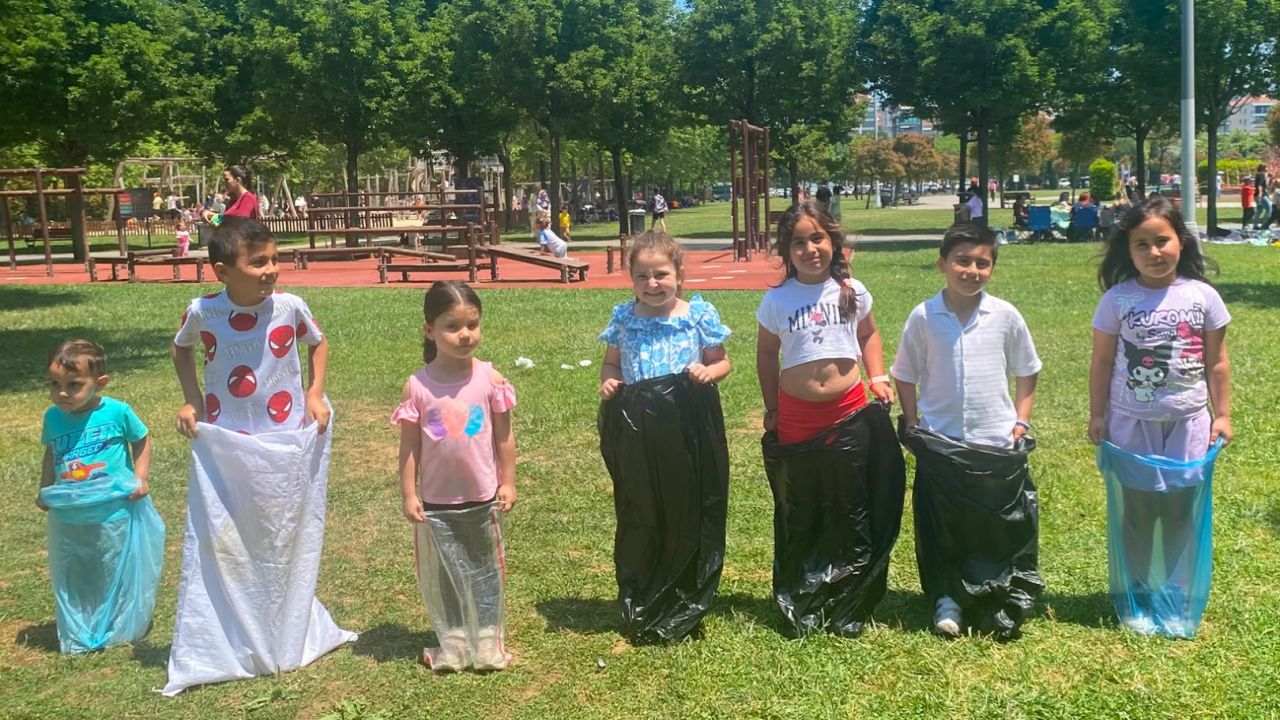 Maltepe’de öğrenciler eğitim yılını piknikle kutladılar