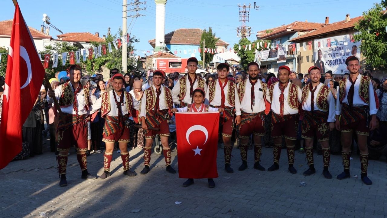 Manisa Gökçeören’de ilk kültür festivali coşkusu