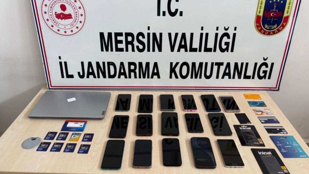 Mersin'de sosyal medya dolandırıcılığına 18 tutuklama