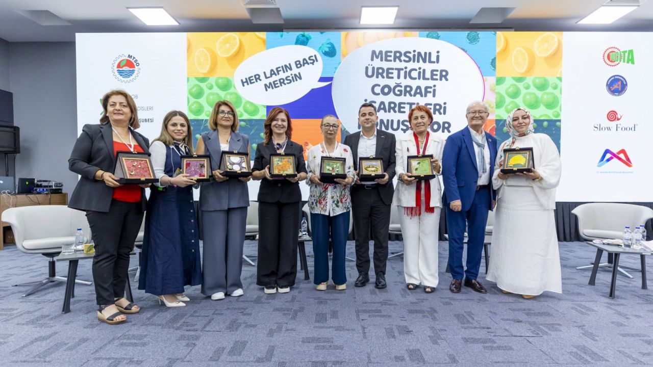 Mersinli üreticiler coğrafi işaretleri konuştu