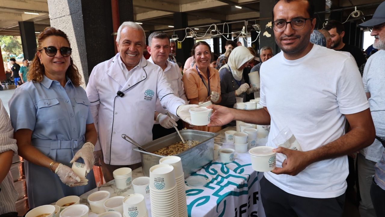 Nilüfer’de aşure geleneği sürüyor