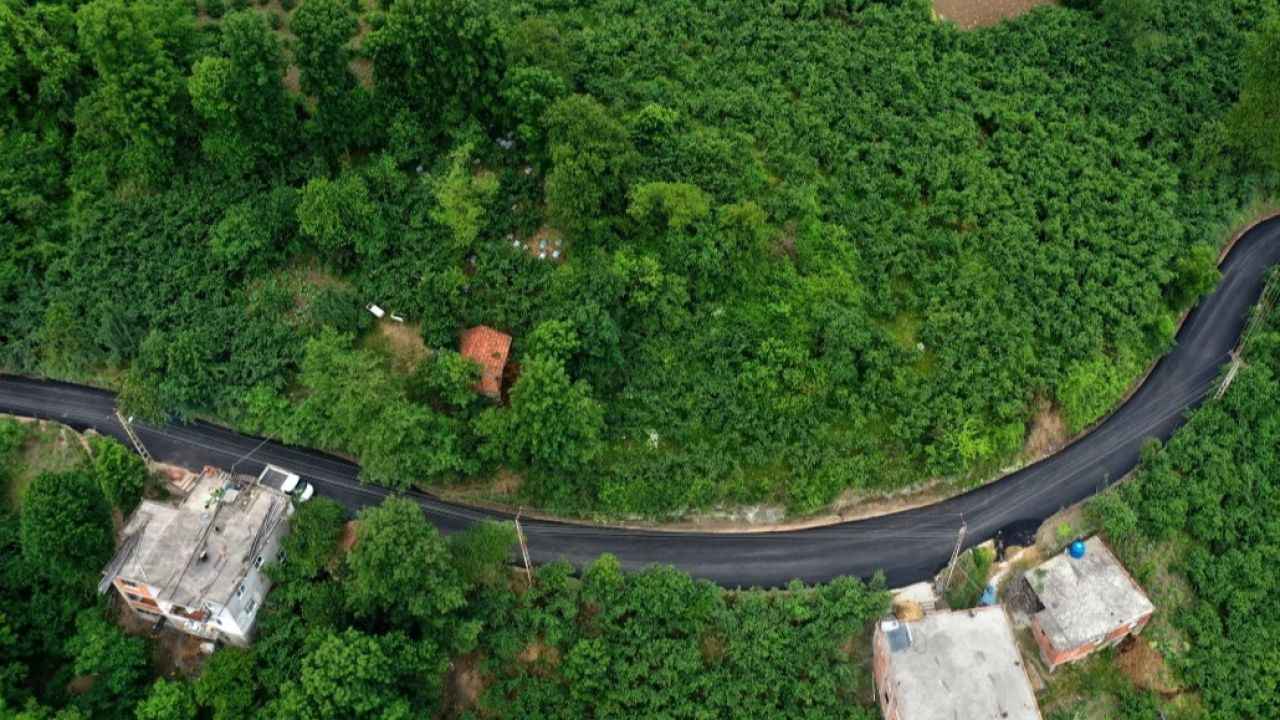 Ordu Çatalpınar’a yol sevinci