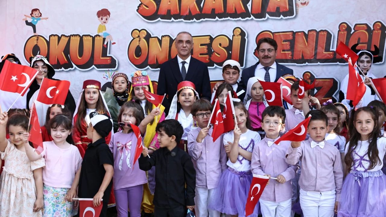 Sakarya’da Okul Öncesi Şenliği yoğun katılımla gerçekleştirildi