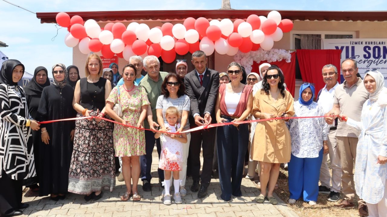 Sapakpınar’da emekler yıl sonu sergisinde taçlandı